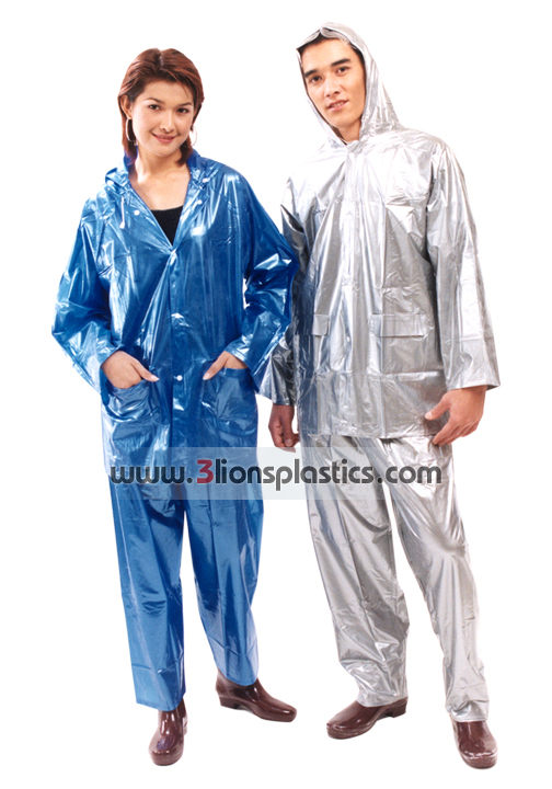 30-RG006 เสื้อกันฝนผู้ใหญ่ แบบเสื้อ+กางเกง - โรงงานผลิตเสื้อกันฝน