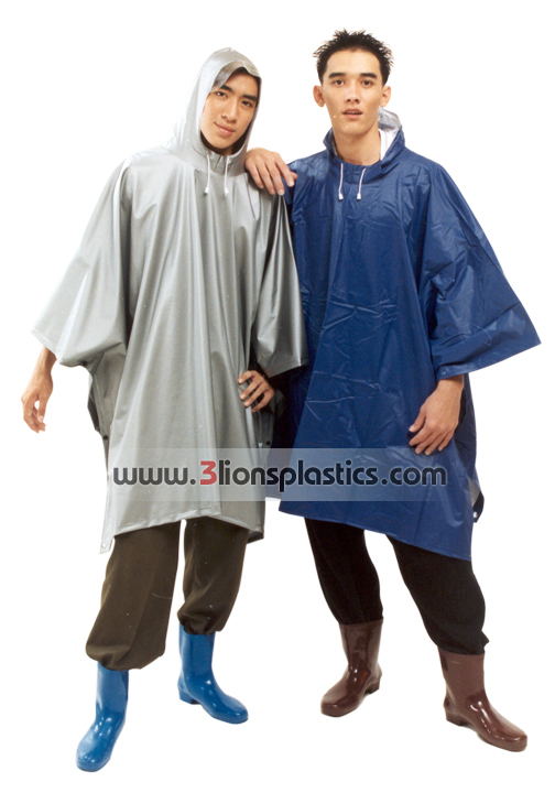 30-RG007/4 เสื้อกันฝนผู้ใหญ่ แบบค้างคาว - โรงงานผลิตเสื้อกันฝน